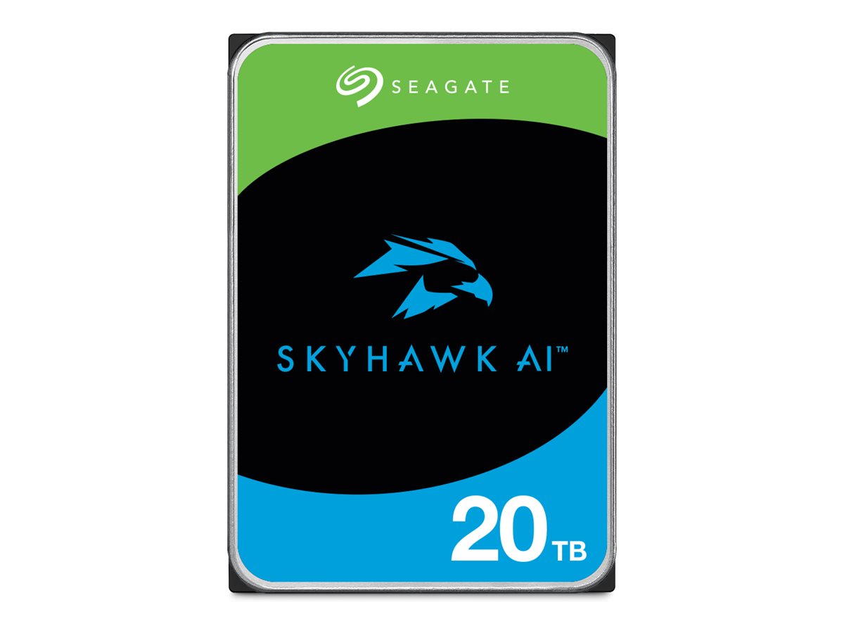 Seagate SkyHawk AI Harddisk ST20000VE004 20TB 3.5 Serial ATA-600