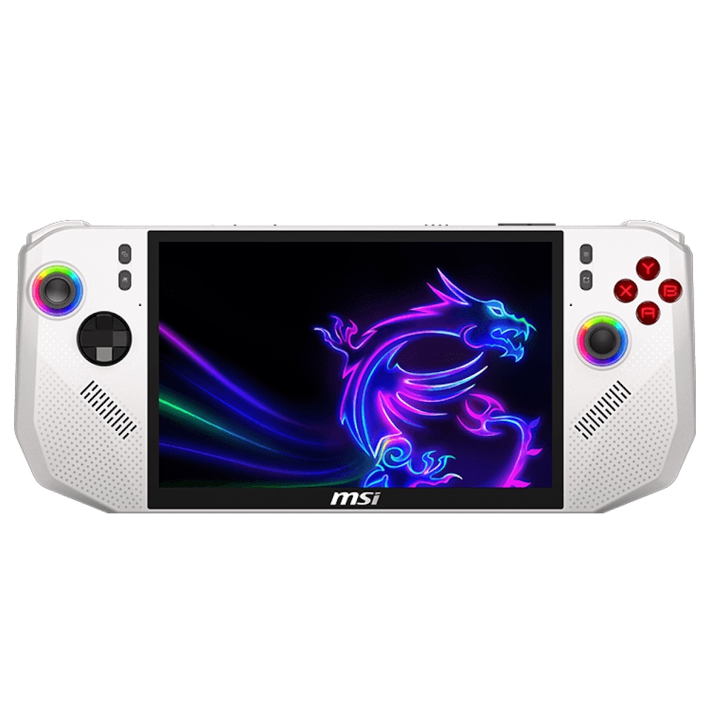 MSI Claw A8 BZ2EM 8 Ryzen Z2 24GB 1TB FHD+ Touch Windows 11 Home Hvid