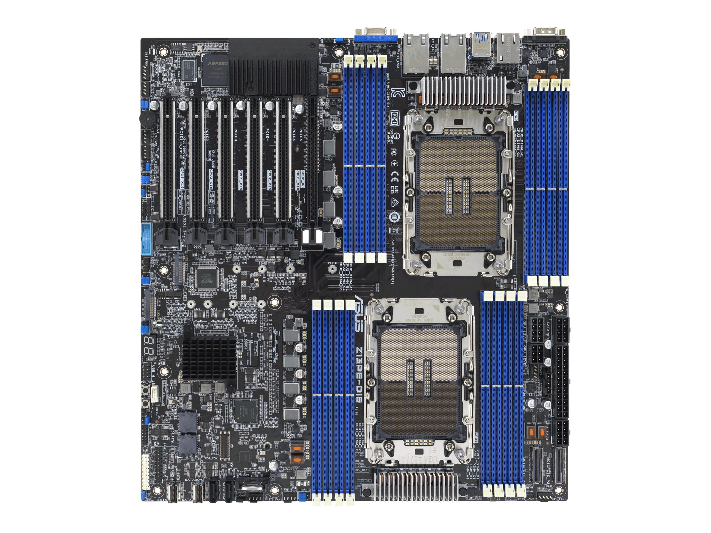 ASUS Z13PE-D16 Udvidet ATX 2 x LGA4677 Socket-E Intel C741