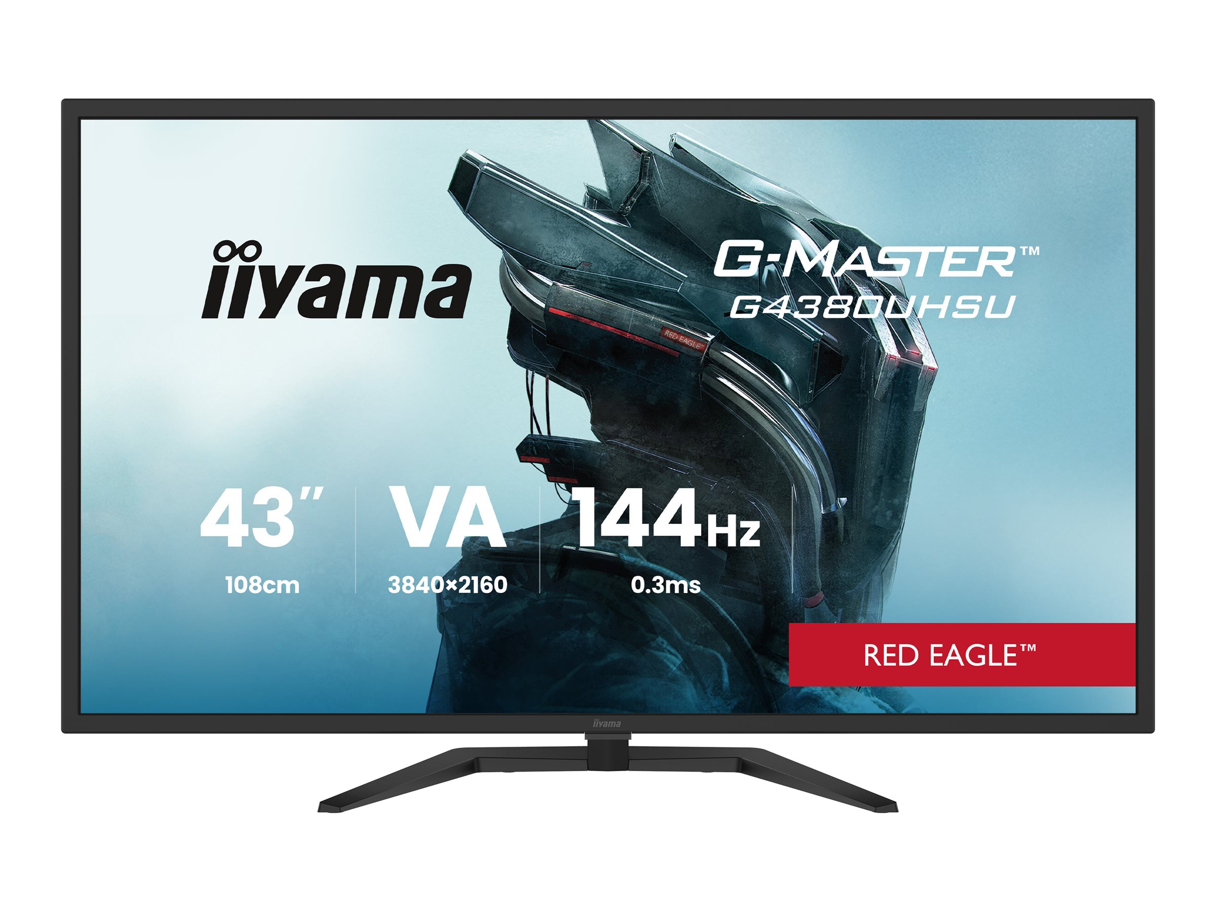 iiyama G-MASTER G4380UHSU-B2 43 VA 3840 x 2160 (4K) HDMI DisplayPort 144Hz