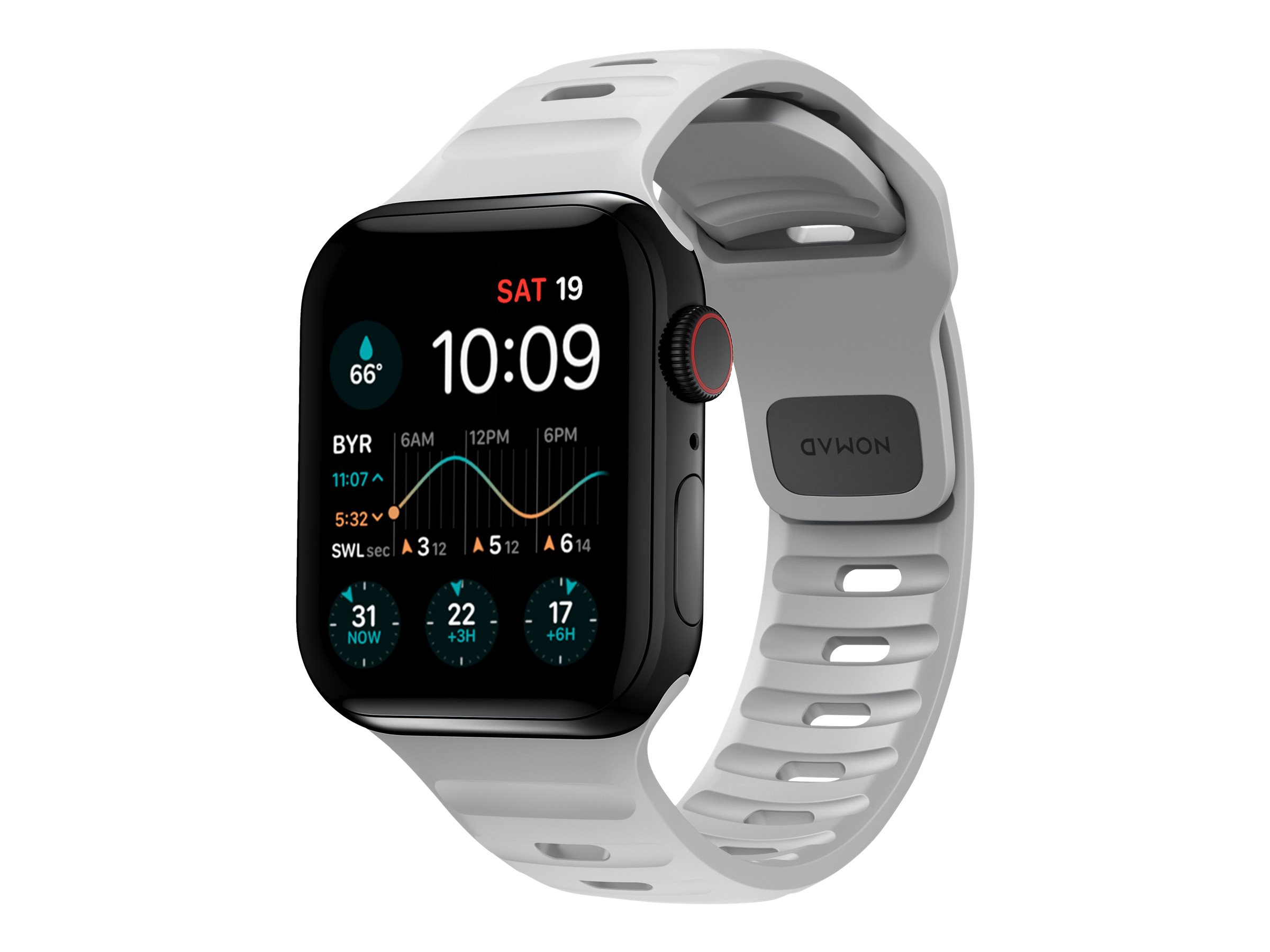 Nomad Urrem Smart watch Grå FKM-gummi