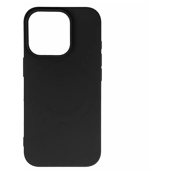 Liquid Silicone Beskyttelsescover for iPhone 17 Sort