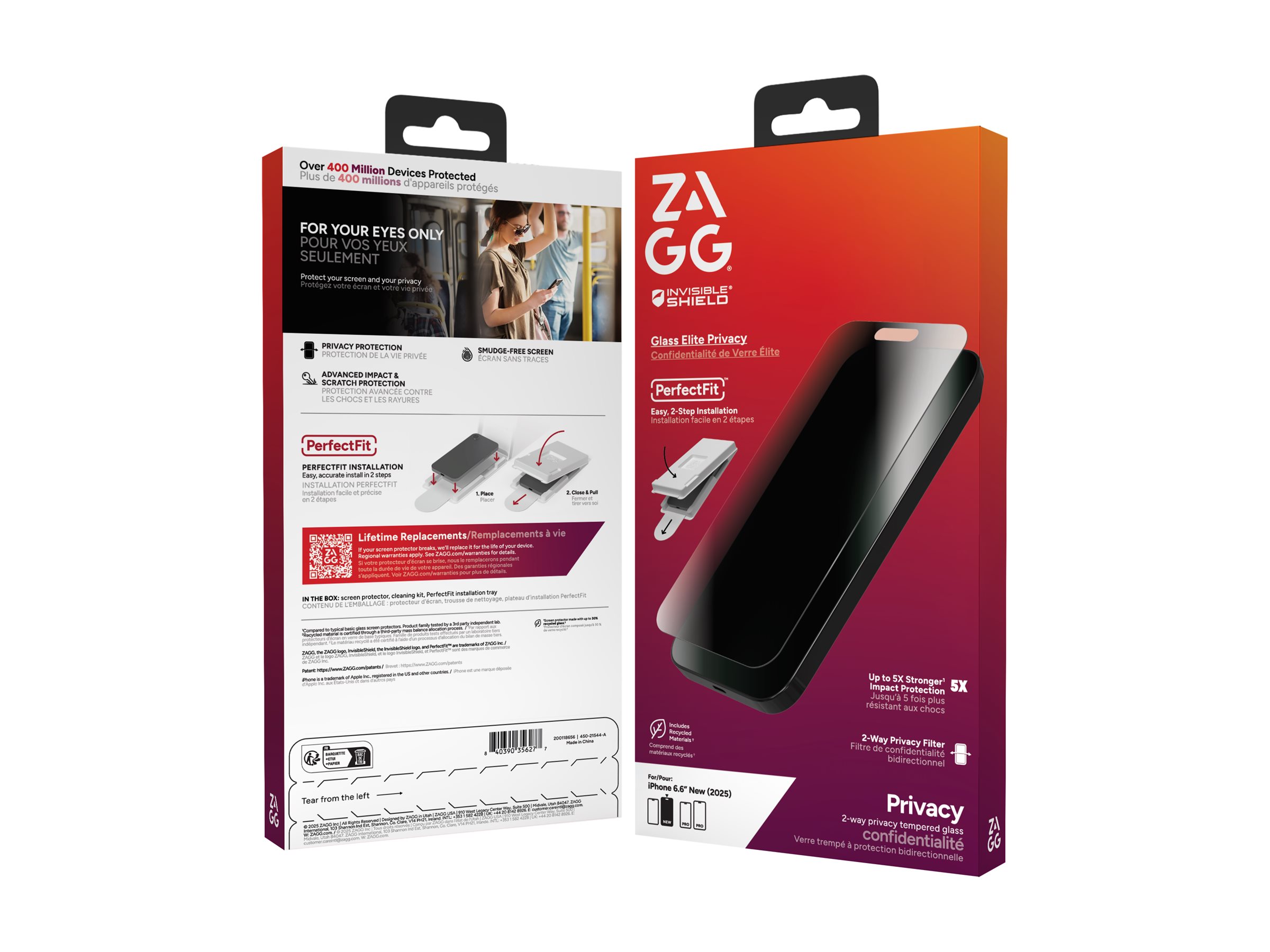 ZAGG InvisibleShield Glass Elite Apple iPhone Air