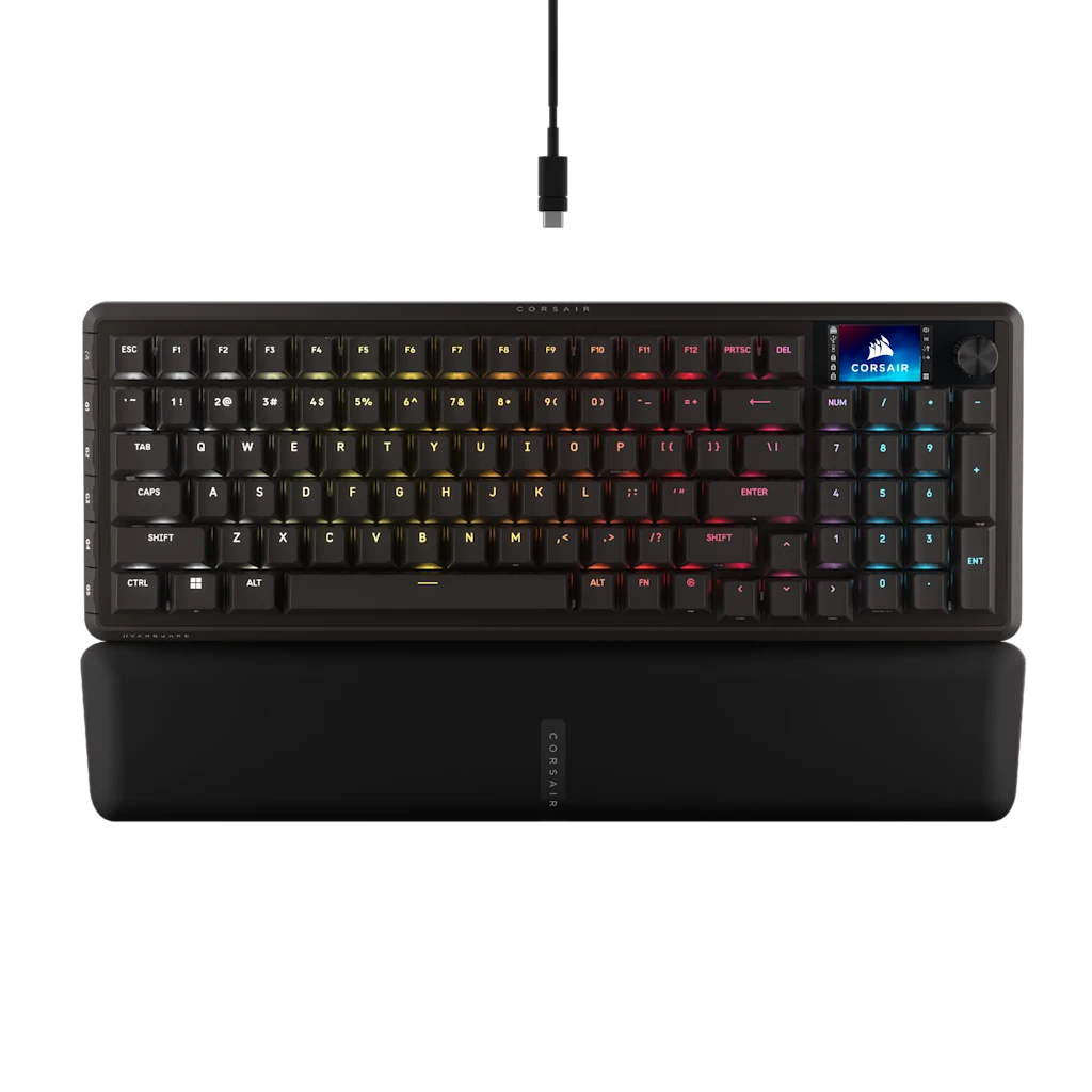 [AI generated title] Corsair Vanguard Pro 96 Hall Effect Gaming Keyboard