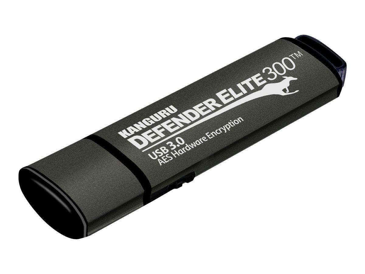 Kanguru Encrypted Defender Elite300 16GB USB 3.2 Gen 1 USB stick Sort