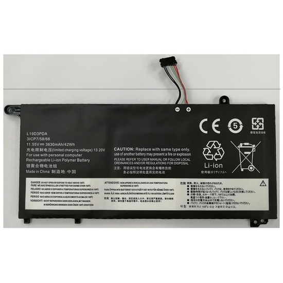 Lenovo ThinkBook Batteri 3630mAh ThinkBook 14 G2, 15 G2, 14 G3, 15 G3, IAP 14 G4, 15 G4, 14 G5, 15 G5