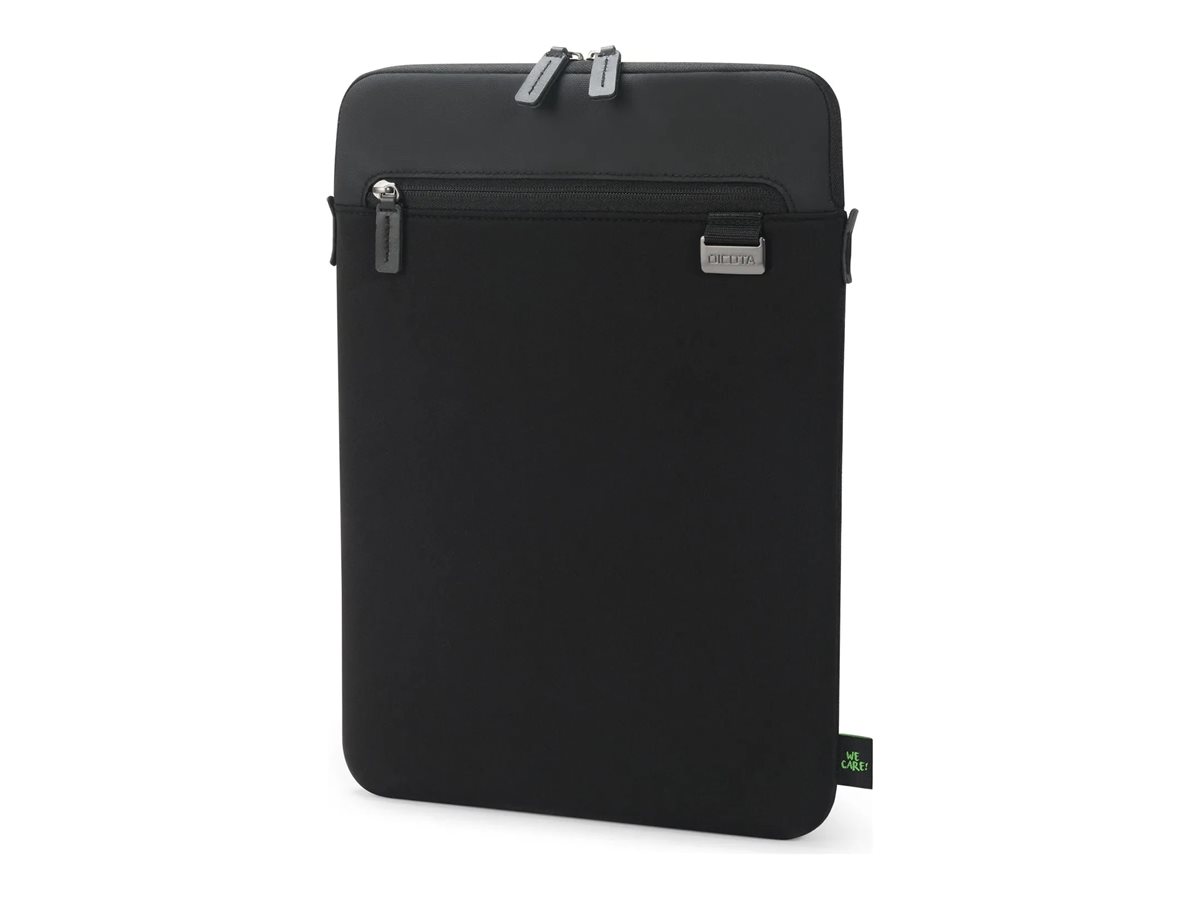 DICOTA FIVE Hylster til notebook 14 Neopren Genbrugt PET Sort