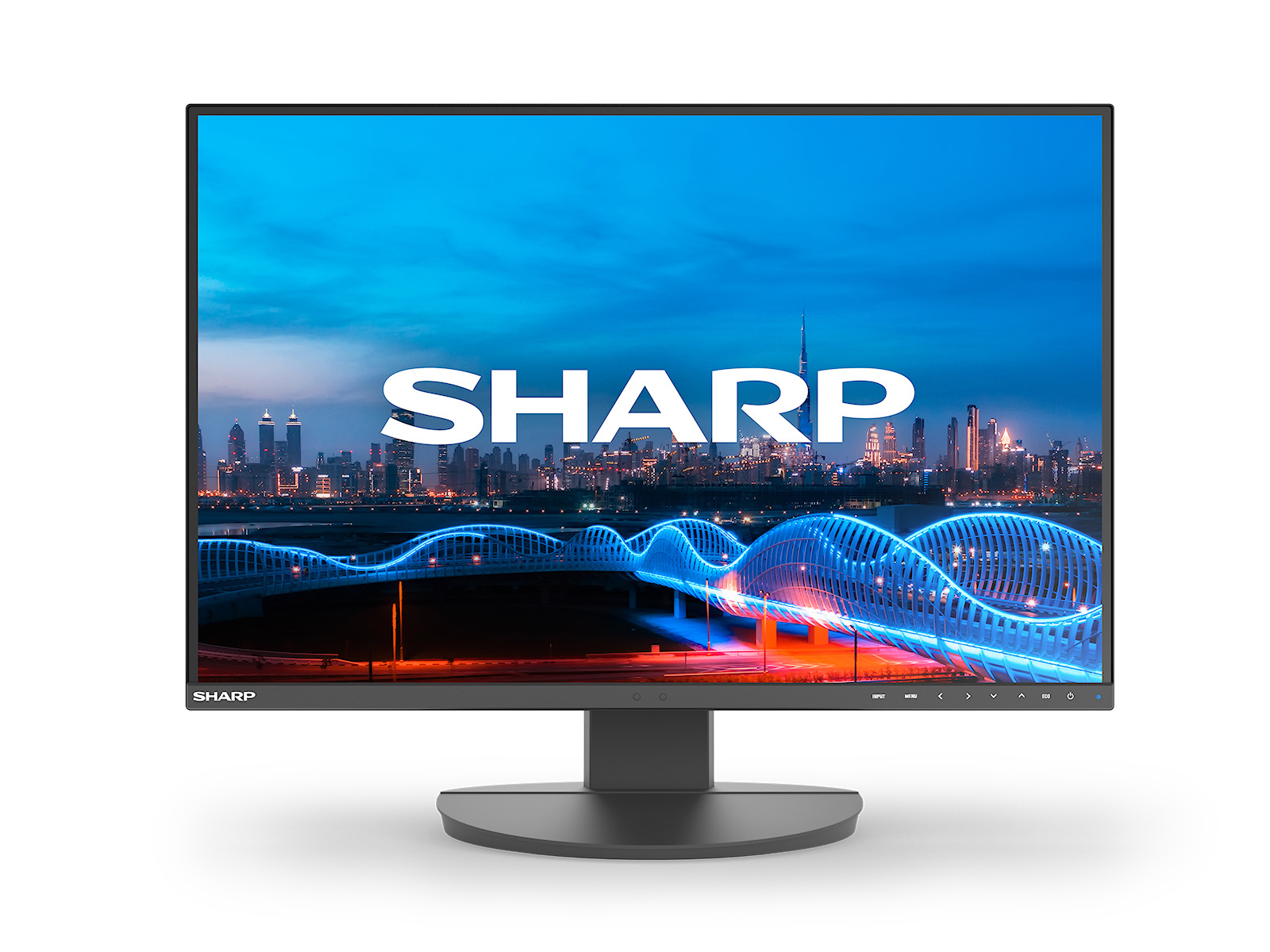Sharp MultiSync EA241W computerskærm 61 cm (24) 1920 x 1200 pixel Fuld HD LCD Sort