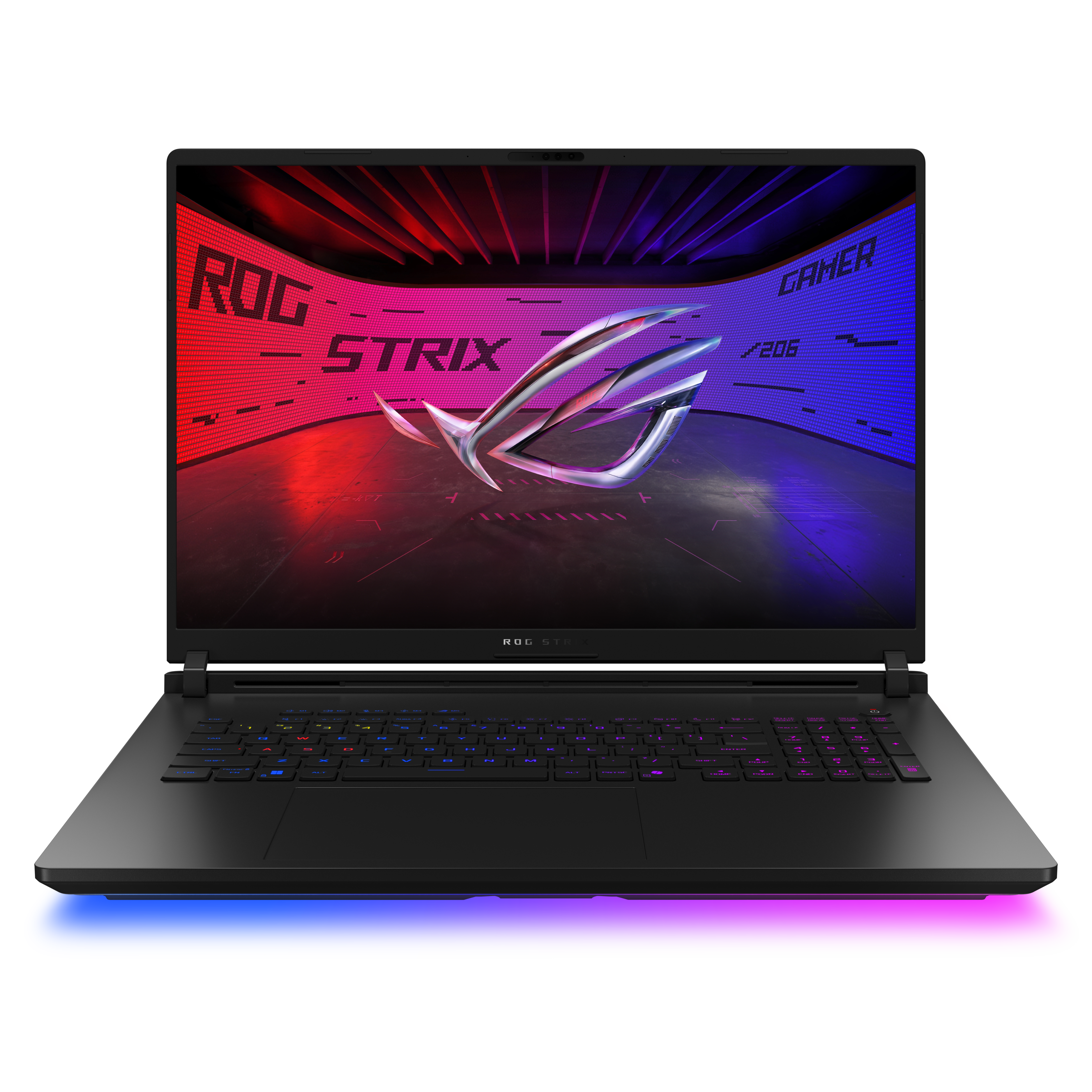 ASUS ROG Strix SCAR 18 G835LW-SA023W Intel Core Ultra 9 275HX Laptop 45,7 cm (18) WQXGA 64 GB DDR5-SDRAM 2 TB SSD NVIDIA GeForce RTX 5080 Wi-Fi 7 (802.11be) Windows 11 Home Tysk Sort