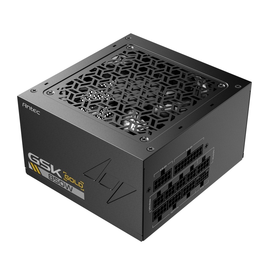 Antec GSK850 V2 Strømforsyning 850Watt ATX 3.1 80+ Gold