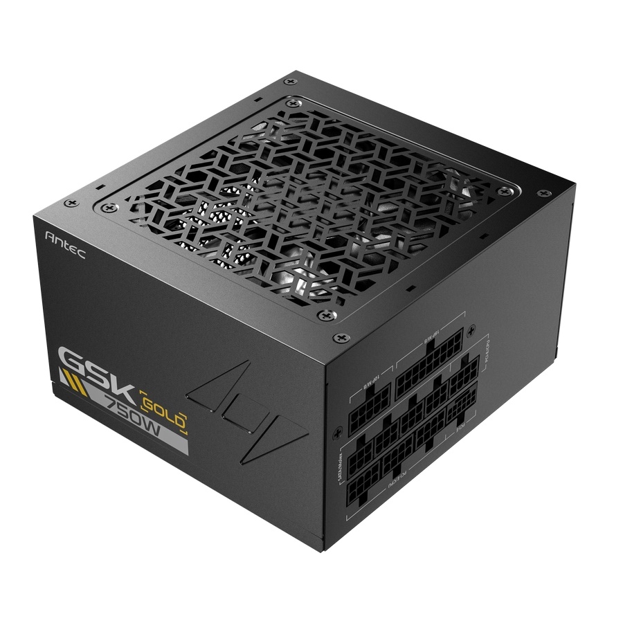 Antec GSK750 V2 Strømforsyning 750Watt ATX 3.1 80+ Gold