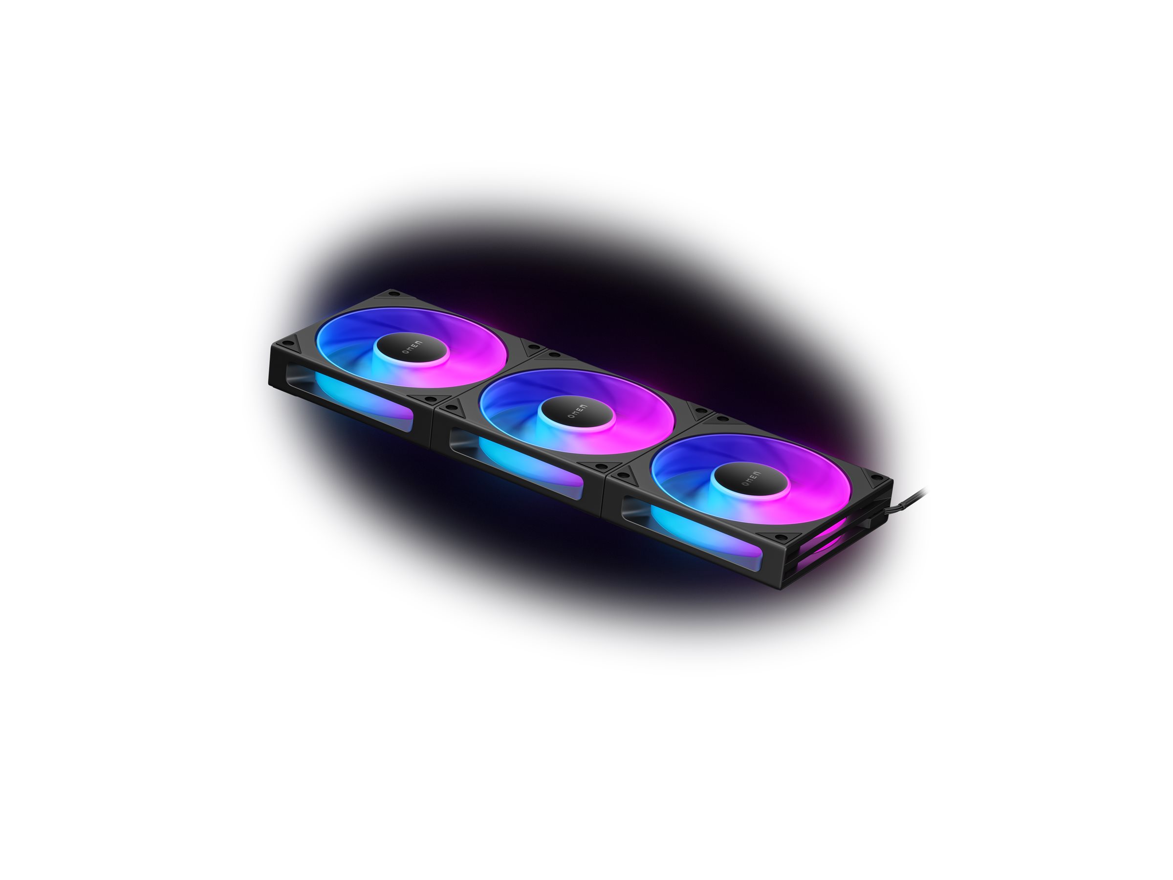 OMEN by HP Modular Chassisblæser 1-pack Sort Hvid 120 mm