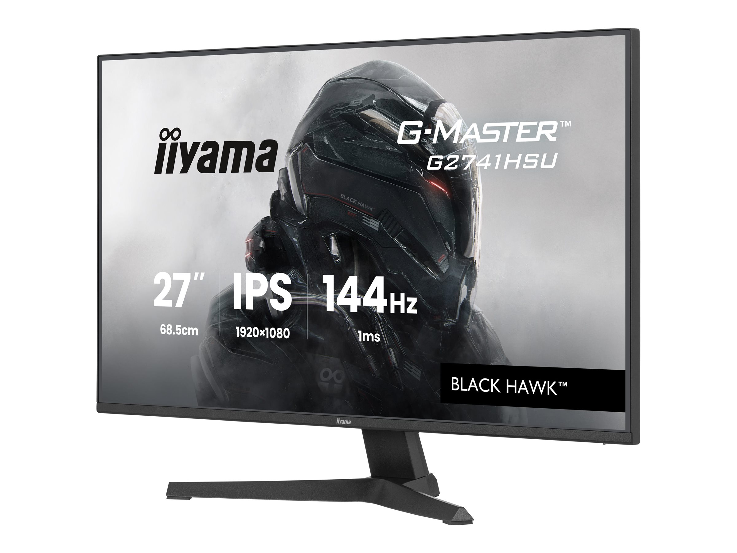 iiyama G-MASTER Black Hawk G2741HSU-B1 27 IPS 1920 x 1080 (Full HD) HDMI DisplayPort 144Hz