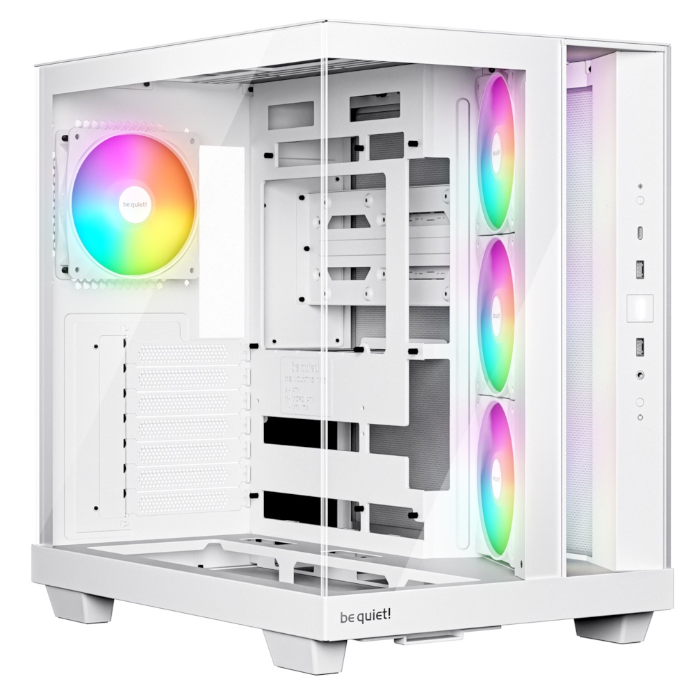 be quiet! Light Base 500 LX Tårn ATX Ingen strømforsyning Hvid