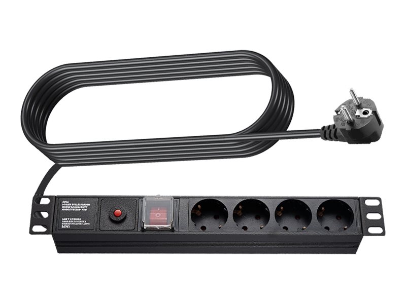 VISION 4-Socket Power Strip EU