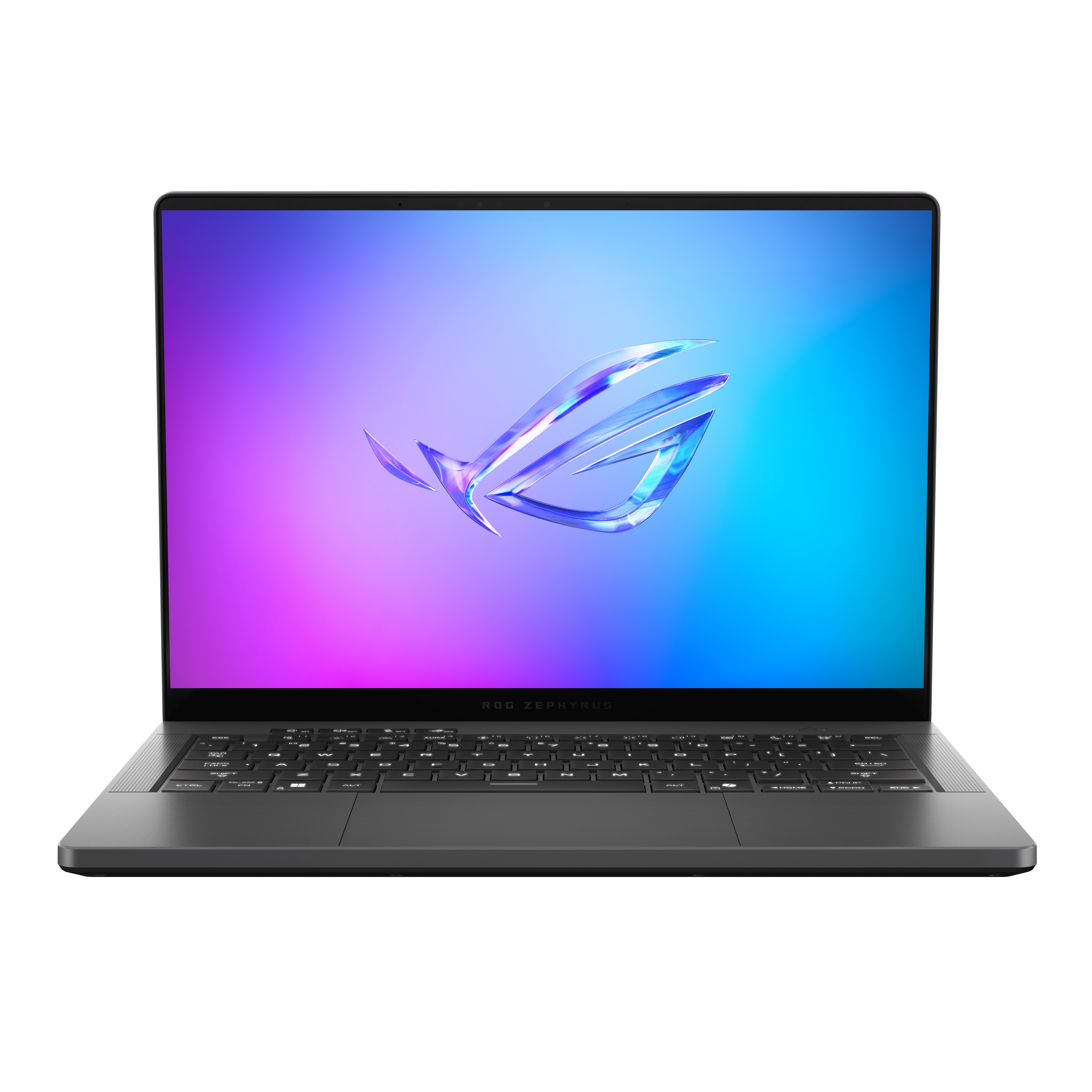 ASUS ROG Zephyrus G14 GA403UP-QS005W AMD Ryzen™ 9 270 Laptop 35,6 cm (14) WQXGA+ 32 GB LPDDR5x-SDRAM 1 TB SSD NVIDIA GeForce RTX 5070 Wi-Fi 7 (802.11be) Windows 11 Home Tysk Sort, Grå