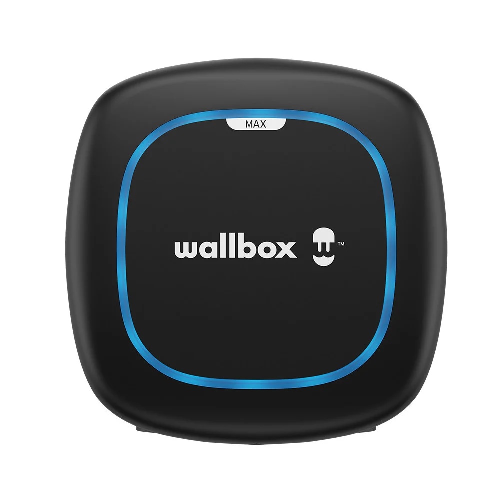 Wallbox Pulsar Max ladeboks til elbil 22kW WiFi Sort