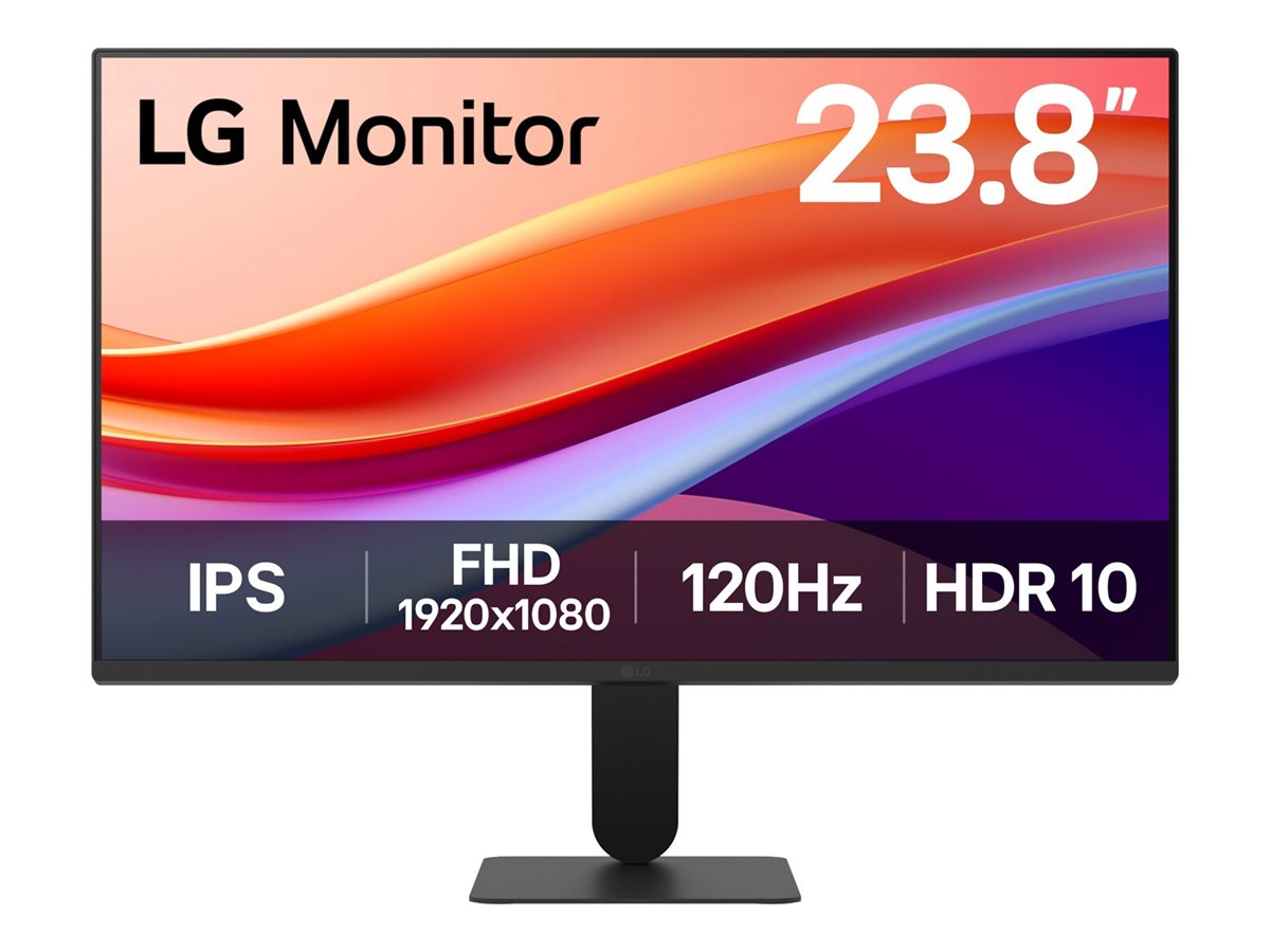 LG 24U41YA-B 24 IPS 1920 x 1080 (Full HD) VGA (HD-15) HDMI 120Hz