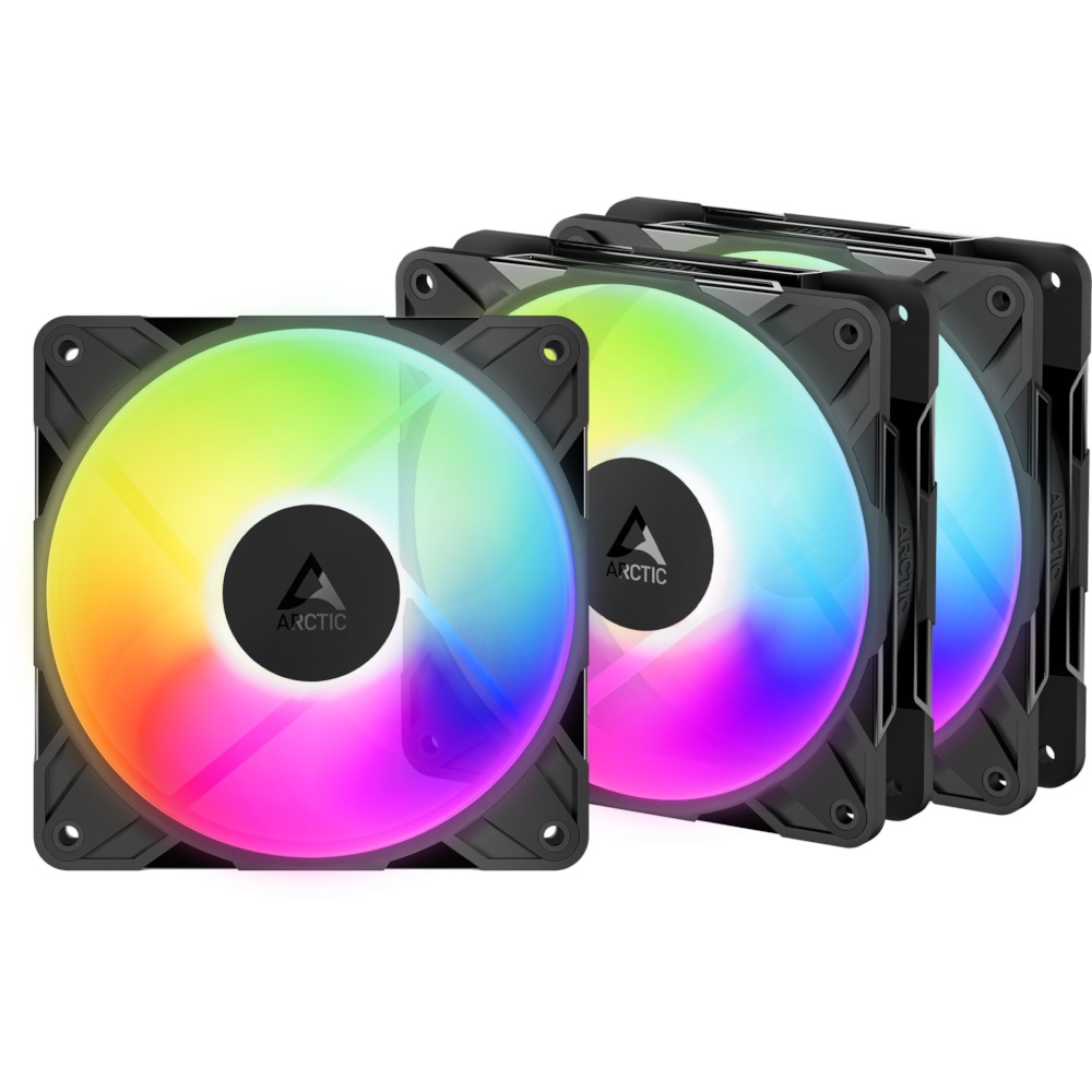 Arctic P14 Pro Reverse A-RGB Fan 3-pack Sort 140 mm