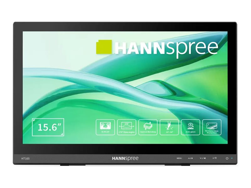 Hannspree HT165HPB 15.6 IPS 1920 x 1080 (Full HD) VGA (HD-15) VGA HDMI 60Hz