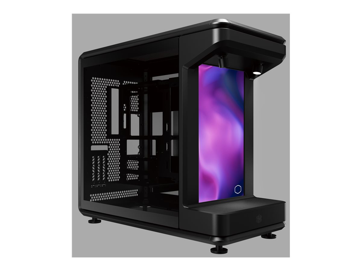 Cooler Master MasterFrame 360 STAGE LCD Tower ATX Ingen Sort