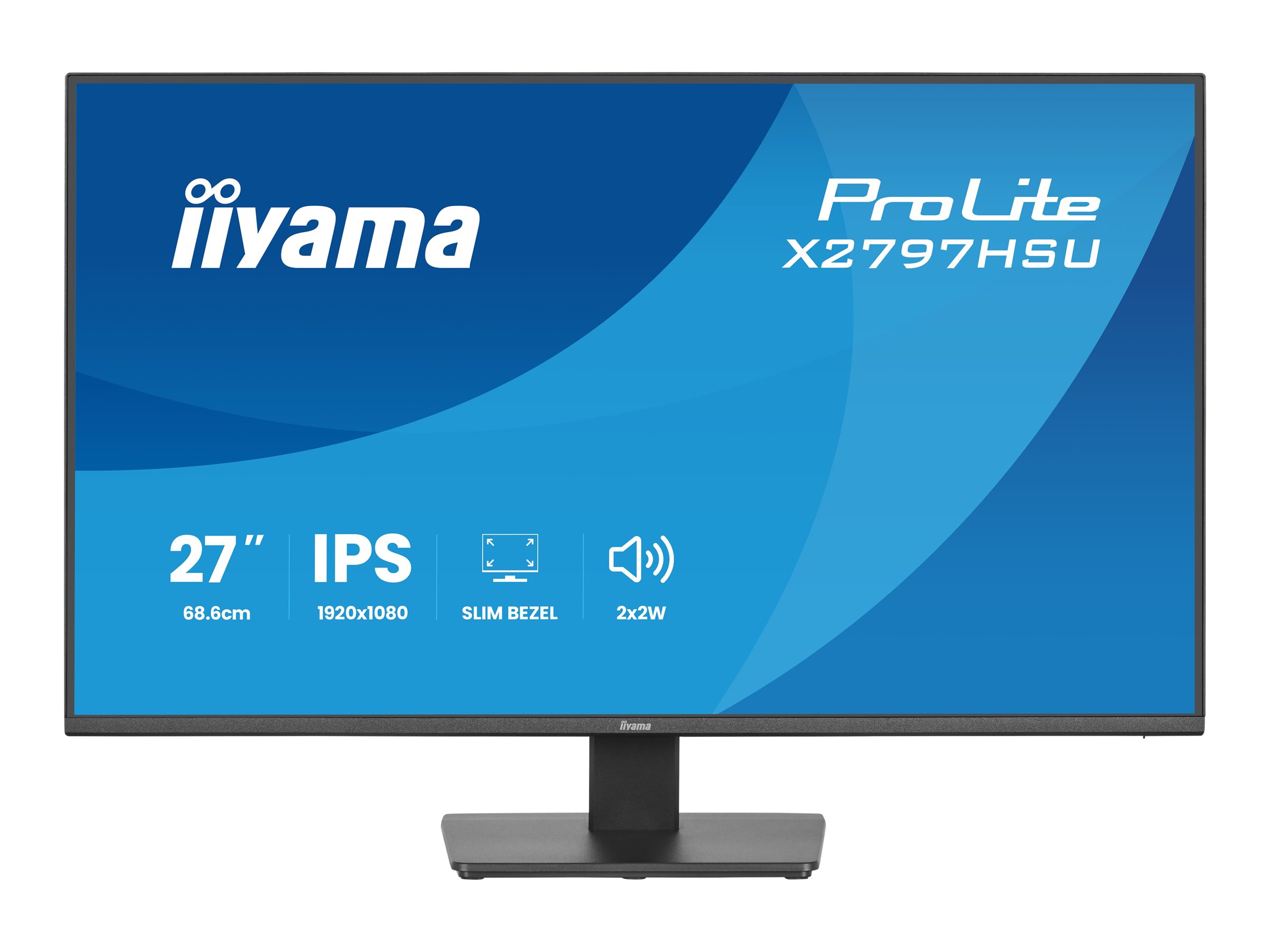 iiyama ProLite X2797HSU-B1 27 IPS 1920 x 1080 (Full HD) HDMI DisplayPort 120Hz