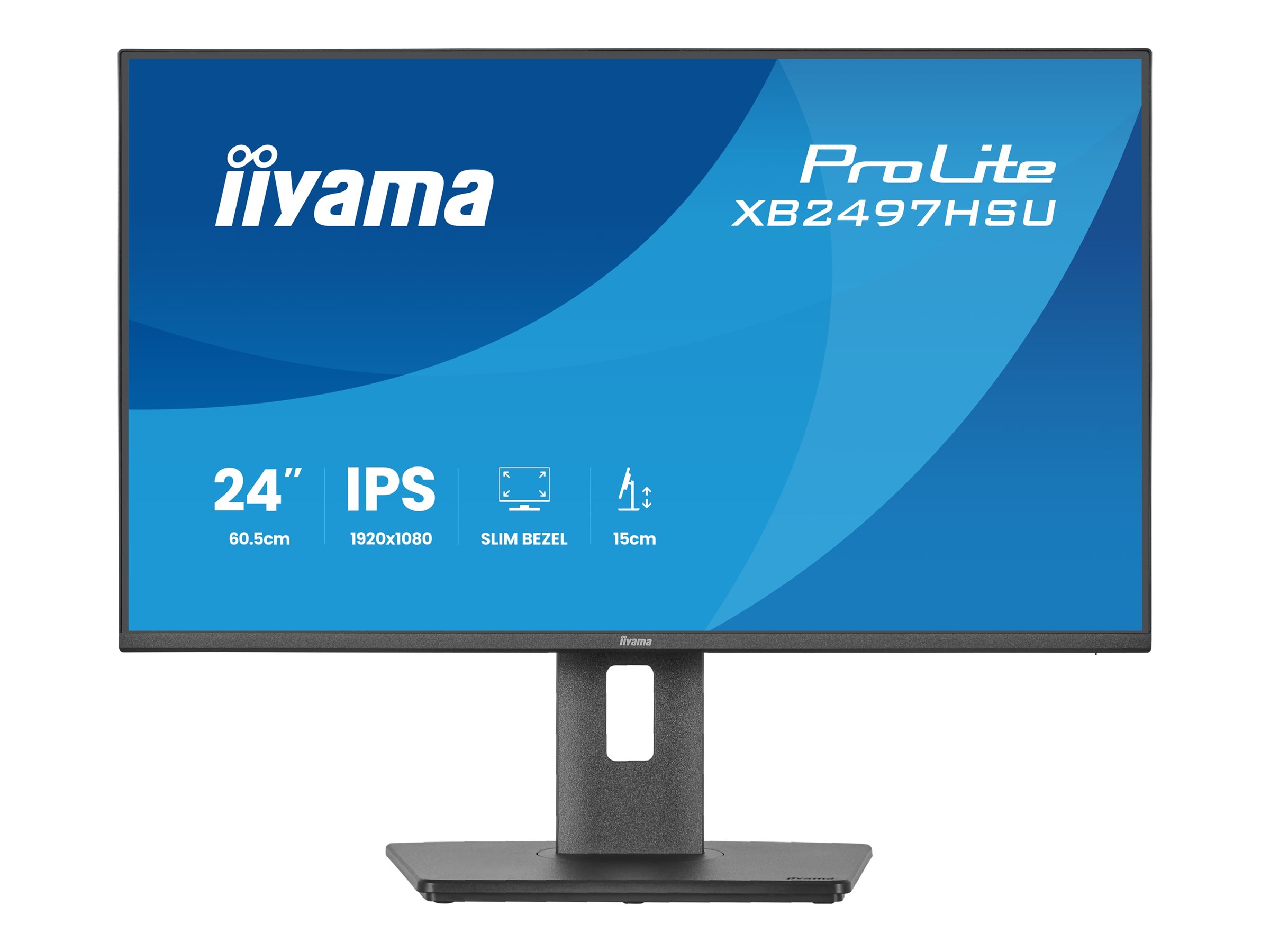 iiyama ProLite XB2497HSU-B1 24 IPS 1920 x 1080 (Full HD) HDMI DisplayPort 120Hz