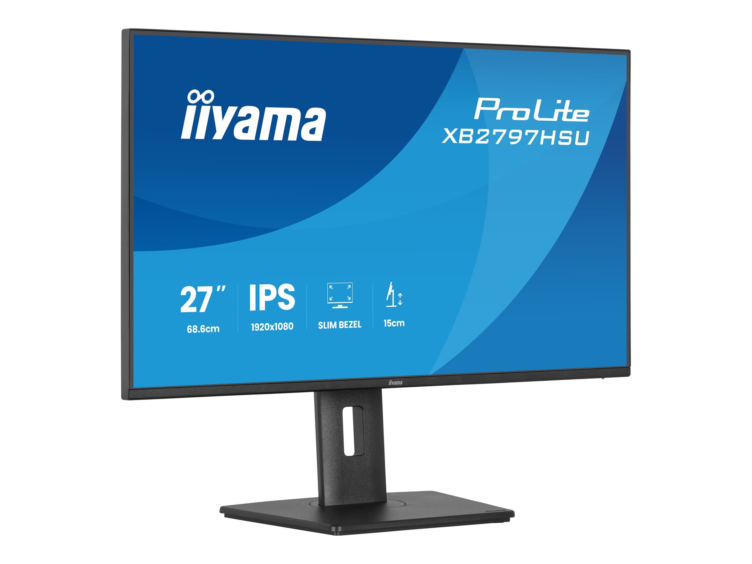 iiyama ProLite XB2797HSU-B1 27 IPS 1920 x 1080 (Full HD) HDMI DisplayPort 120Hz
