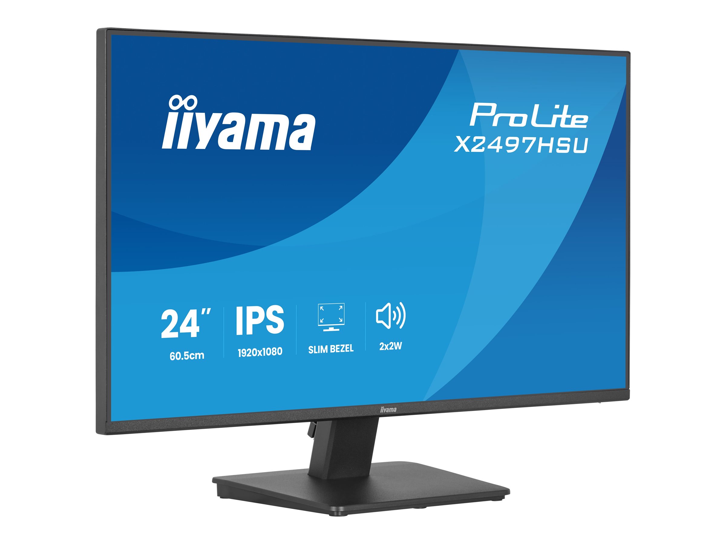 iiyama ProLite X2497HSU-B1 23.8 IPS 1920 x 1080 (Full HD) HDMI DisplayPort 120Hz