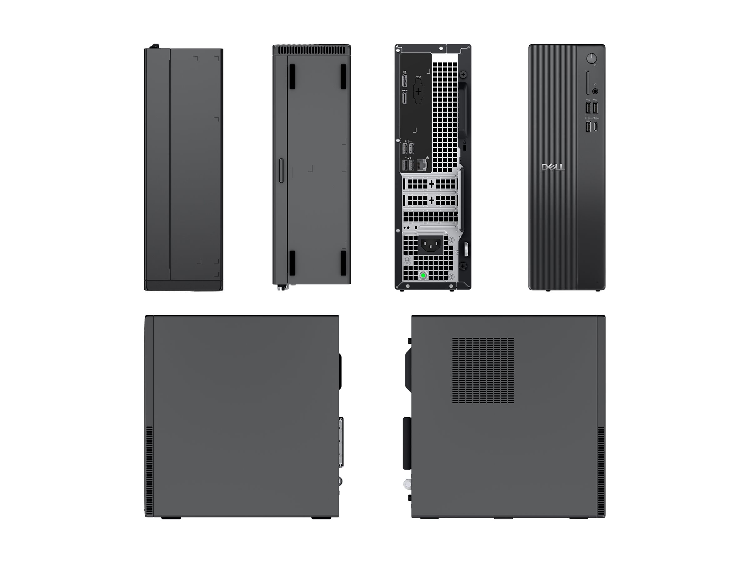 Dell Pro Slim Essential QVS1260 Tynd desktop Core i3 I3-14100 8GB 512GB Intel UHD Graphics 730 Windows 11 Pro