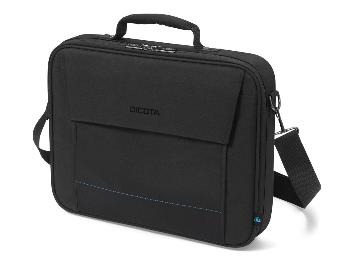 DICOTA TWO Bæretaske til notebook 17.3 300D RPET polyester Metalramme Sort