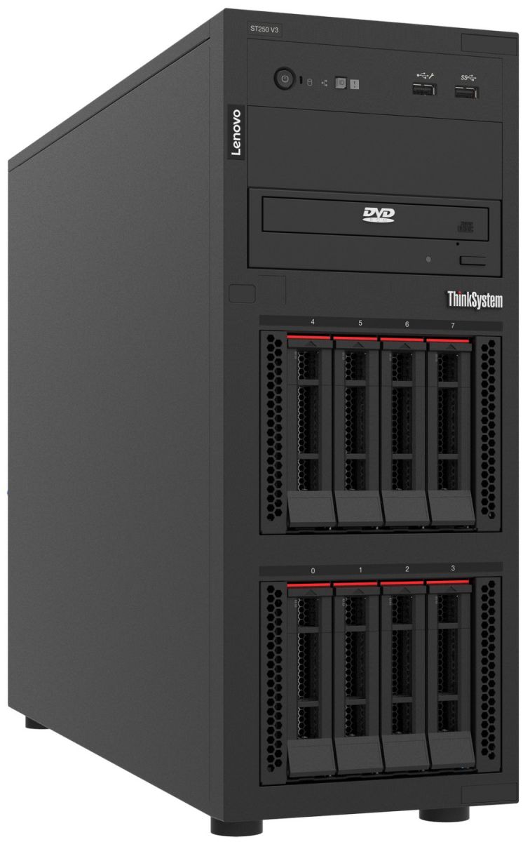 Lenovo ThinkSystem ST250 V3 server Tower Intel® Xeon® 6353P 2,7 GHz 16 GB DDR5-SDRAM 800 W