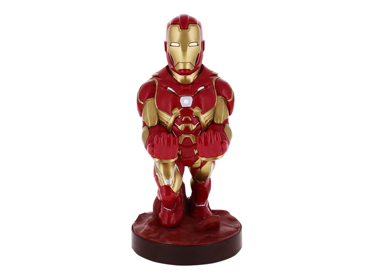 Exquisite Gaming Cable Guys Marvel Avengers Infinity War Iron Man Holder Guld Rød