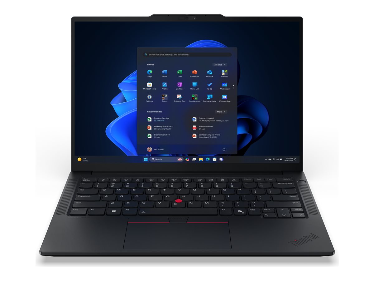 Lenovo ThinkPad E14 Gen 7 (Intel) Copilot+ PC 14 1920 x 1200 (WUXGA) 228V 32GB 512GB Intel Arc Graphics 130V Windows 11 Pro