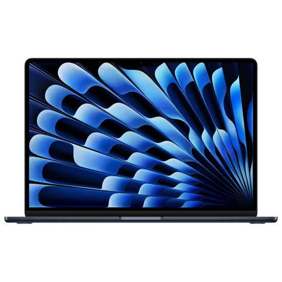 Apple MacBook Air Apple M M5 Laptop 38,9 cm (15.3) 16 GB 512 GB SSD Wi-Fi 7 (802.11be) macOS Tahoe Marineblå
