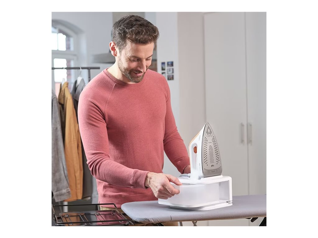 Braun CareStyle Compact Pro IS 2561 Dampstrygejern 2400W Orange Hvid