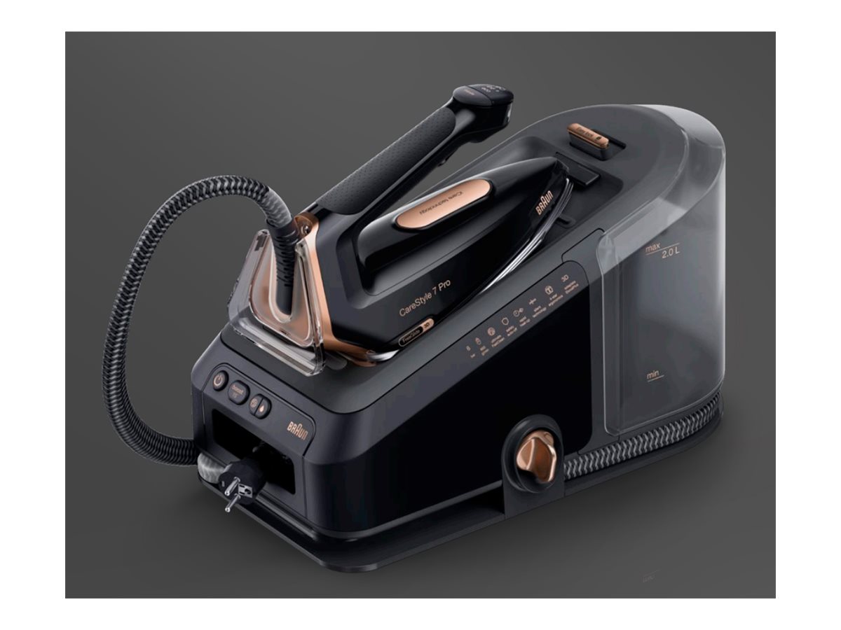 Braun CareStyle 7 Pro IS 7286 BK Dampstrygejern 2700W Sort Guld