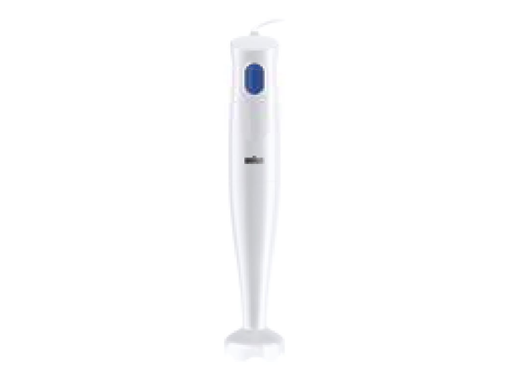 Braun Multiquick 1 MQ 10.000P Stavblender 450W Hvid/blå
