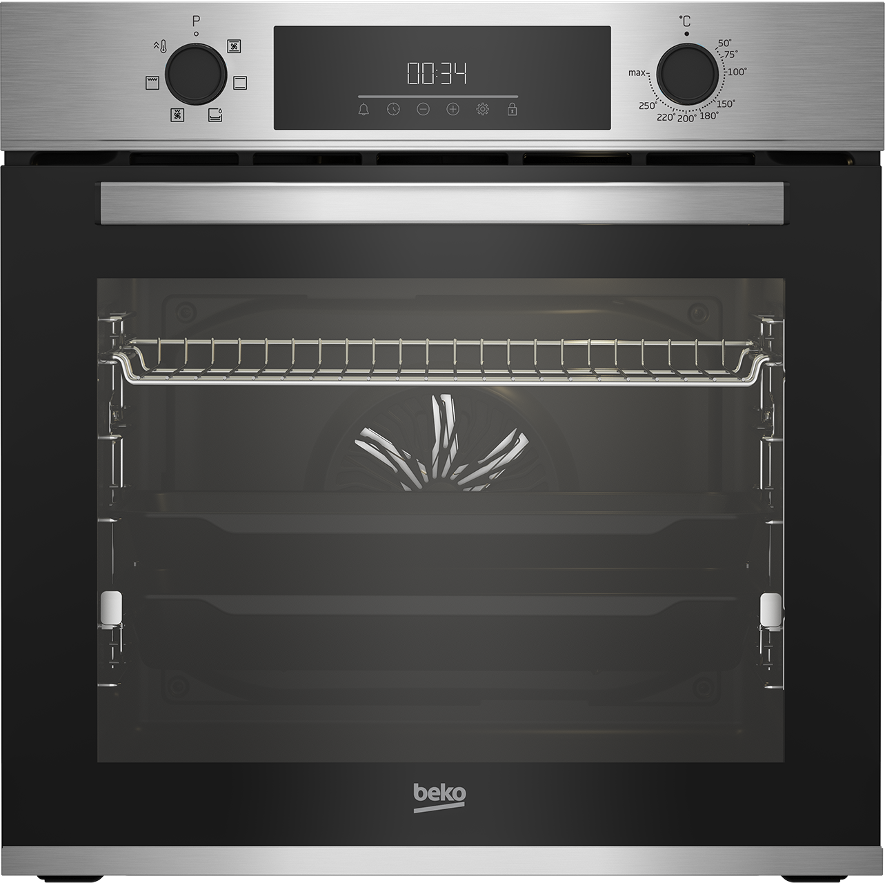 Beko BBIE123001XD Ovn til indbygning Sølv 72l