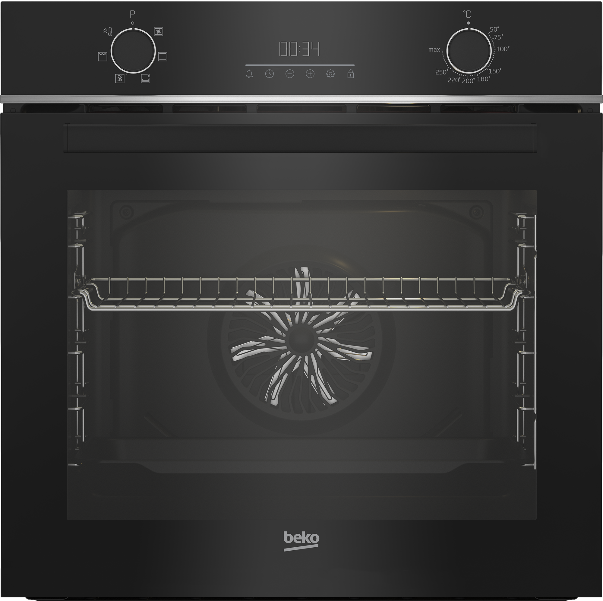 Beko BBIE17301BD Ovn til indbygning Sølv 72l