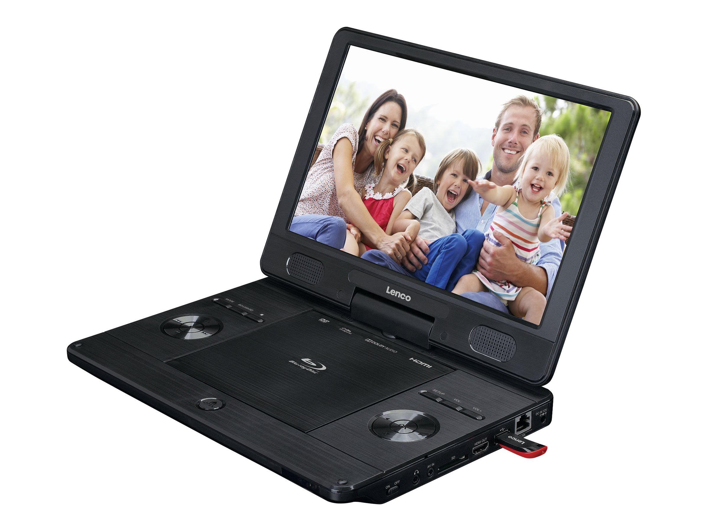 Lenco BRP-1150BK Blu-ray-skivespiller 11.5 Sort