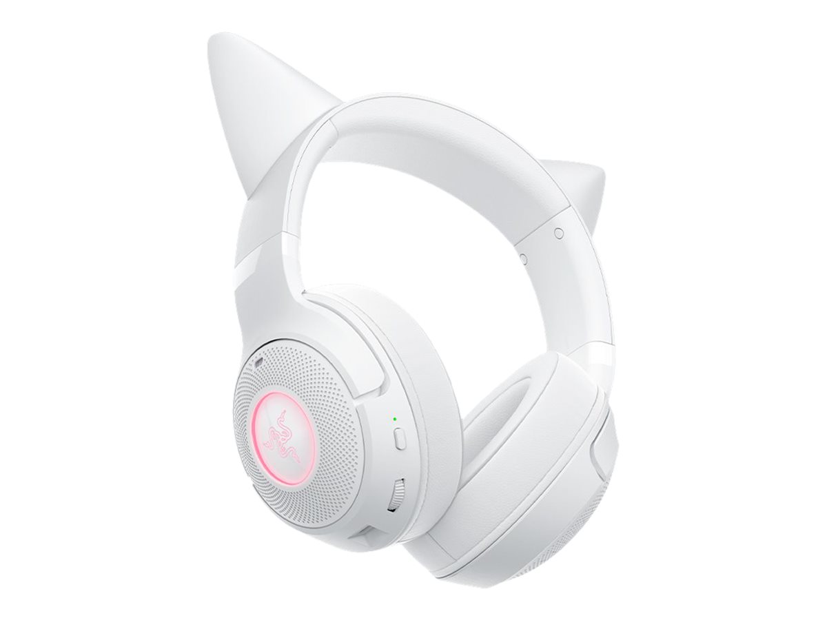 Razer Kraken Kitty V2 BT Trådløs Høretelefoner Pink Hvid