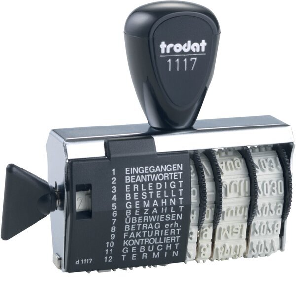 [AI generated title] Trodat Poststempel 54340