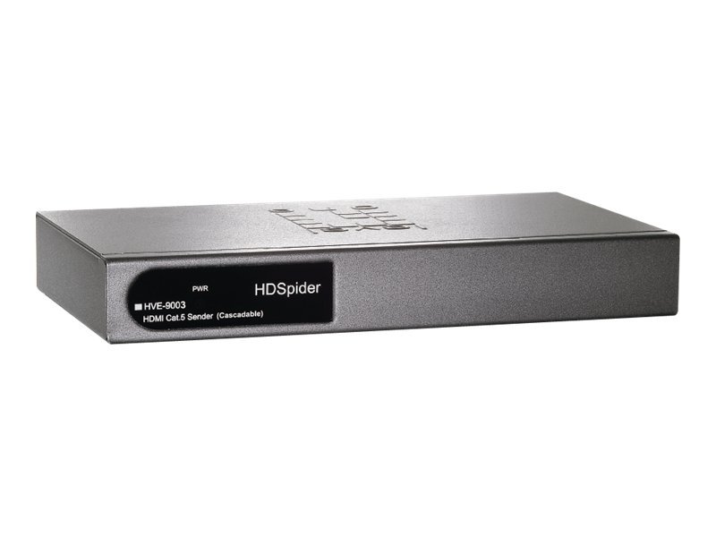 LevelOne HDSpider HVE-9003 HDMI Cat.5 Sender Cascadable Extender for video