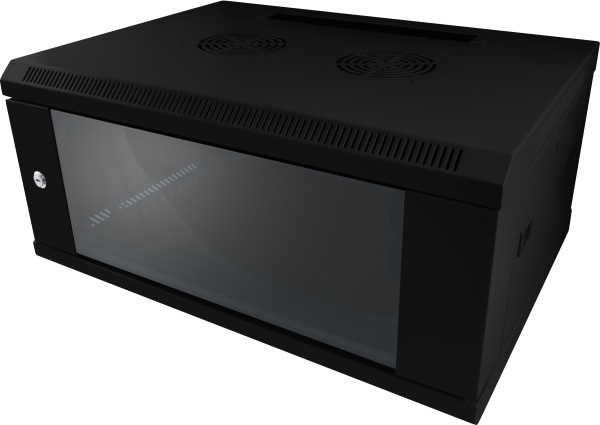 ALLNET 19, ALL-SMC6404 Rack 19 4U 600x281x450mm, Steel Black