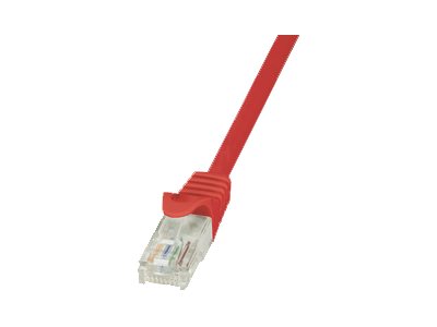 LogiLink EconLine CAT 6 Ikke afskærmet parsnoet (UTP) 2m Patchkabel Rød