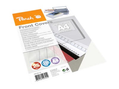 Peach Indbindingsomslag A4 (210 x 297 mm) Gennemsigtig Gennemsigtig