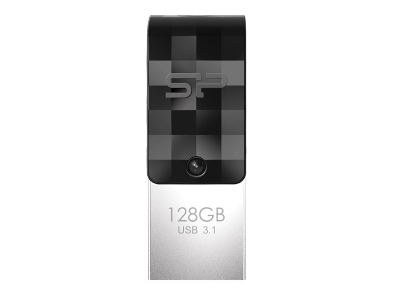 SILICON POWER Mobile C31 64GB USB 3.1 Gen 1 / USB-C USB stick Sort