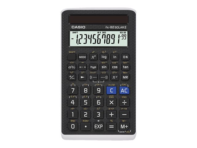 Casio fx-82SOLAR II Videnskabelig regnemaskine