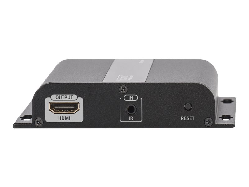 DIGITUS Professional 4K HDMI Extender via CAT / IP (receiver unit) Video/audio/infrarød forlænger